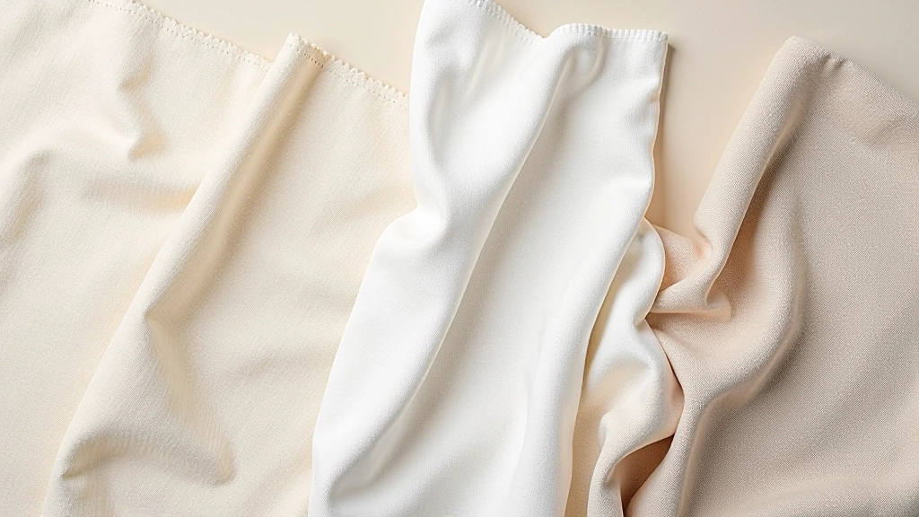 Swatches of various fabric blends showing different weaves and textures side by side