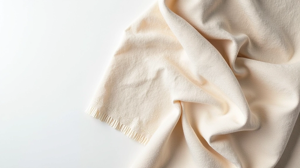 Close-up of different fabric textures including linen, velvet, and cotton swatches